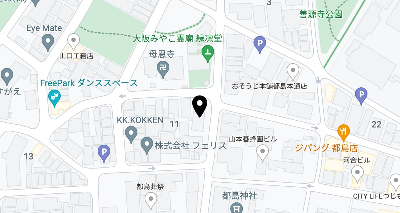 所在地マップ